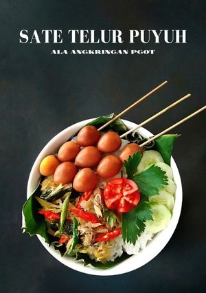 Foto resep Sate Telur Puyuh Ala Angkringan PGOT
