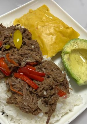 Una foto de Hallaca cubana (tamal)