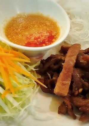 รูปของ เส้นหมี่หมูเค็มหวาน