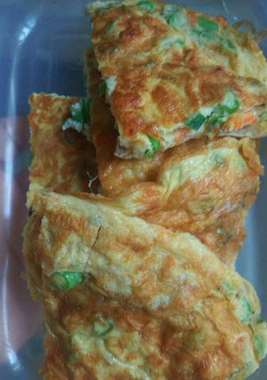Foto resep Telur dadar buncis wortel