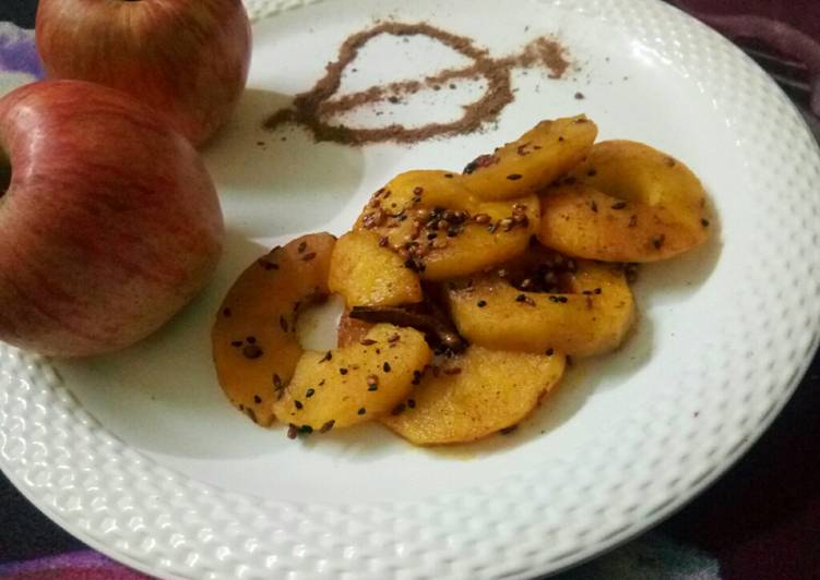 Recipe of Delicious Achari Apple