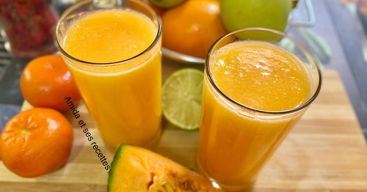 Jus melon clémentine 🍊 de Amida Cookpad