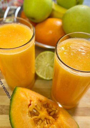 Une photo de Jus : melon clémentine 🍊