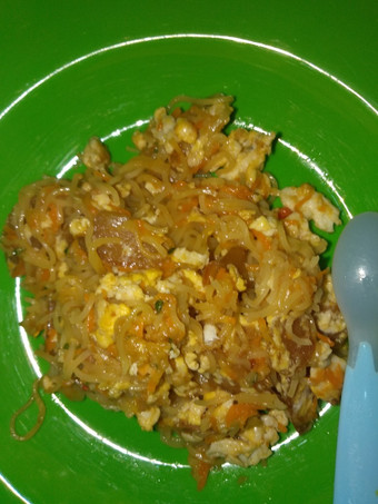 Resep Mie goreng telur sosis MPASI 22 Bulan Untuk Jualan
