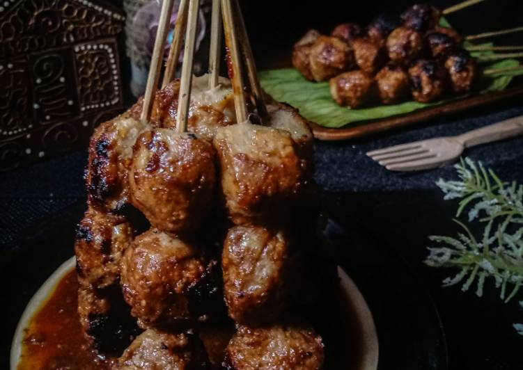 Cara Mudah Membuat Bakso Tempe Bakar, Lezat Sekali