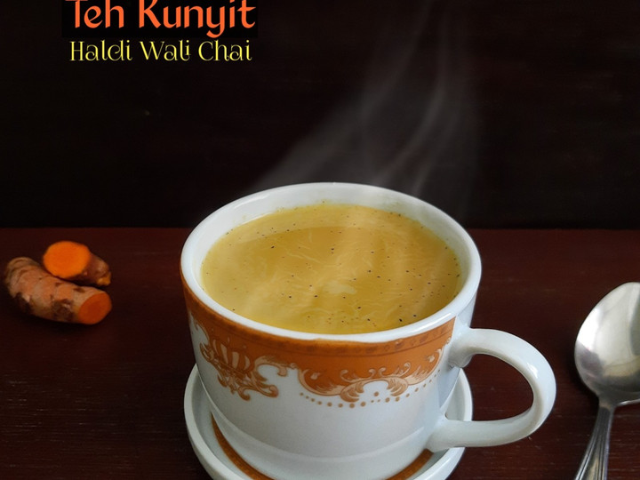 Cara Buat 695. Teh Kunyit (Haldi Wali Chai) Ekonomis Untuk Jualan