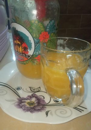 صورة لوصفة عصير برتقال بنين بزاف