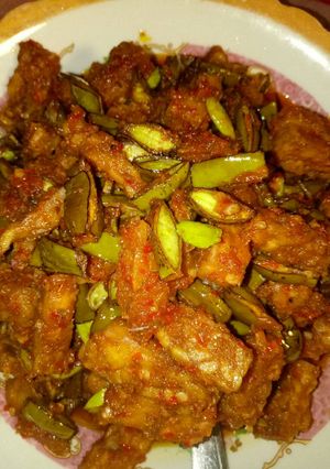 Foto resep Sambel Petai muda dan Tempe (kulit petai)