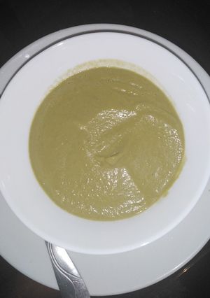 A picture of Soup : mushrooms, eggplant, carrots, French beans#themechallenge.