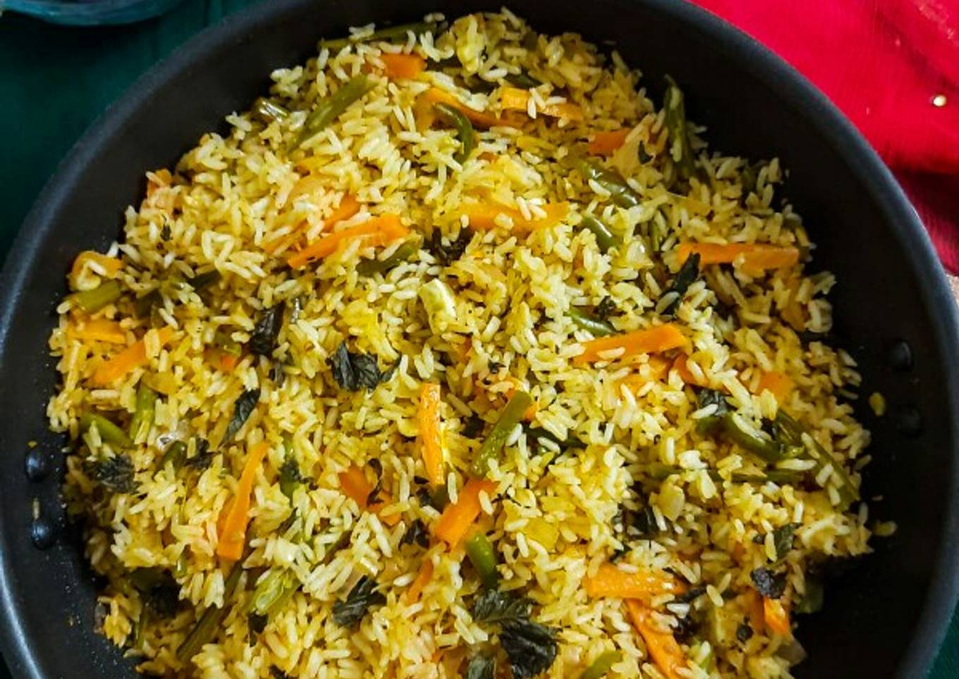 Masala rice or pulao