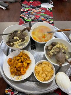 Hình của món Tôm rang nước mắm.
