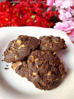 Foto resep Chocolate Almond Cookies