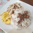 Nasi uduk ricecooker sederhana