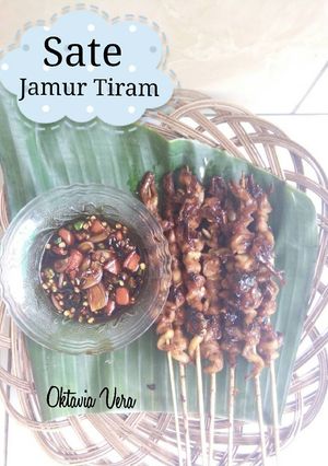 Foto resep Sate Jamur Tiram 🍢🍄