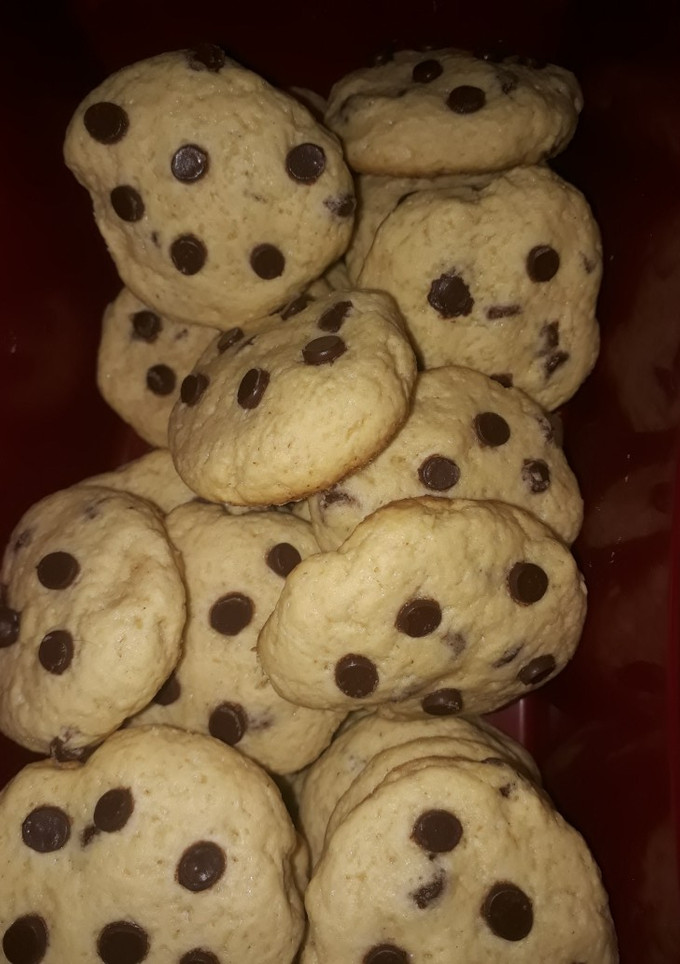 Una foto de Galletitas con chips de chocolate