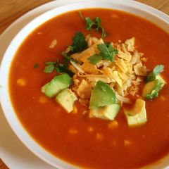 A picture of Roasted Pumpkin Soup.