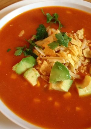 A picture of Roasted Pumpkin Soup.
