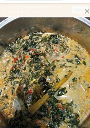 Foto resep Sayur daun singkong