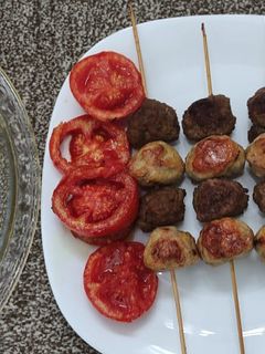 عکسی از دستور کباب تسبیحی