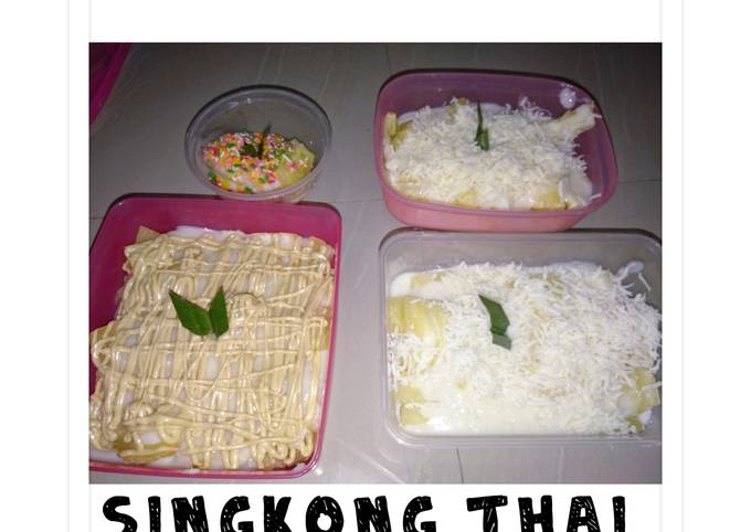Resep Singkong Thai, Menggugah Selera