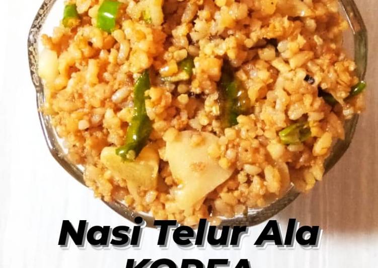 Nasi Telur Ala Korea