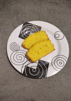 Una foto de Budín de naranja