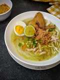 Soto Ayam dengan Koya