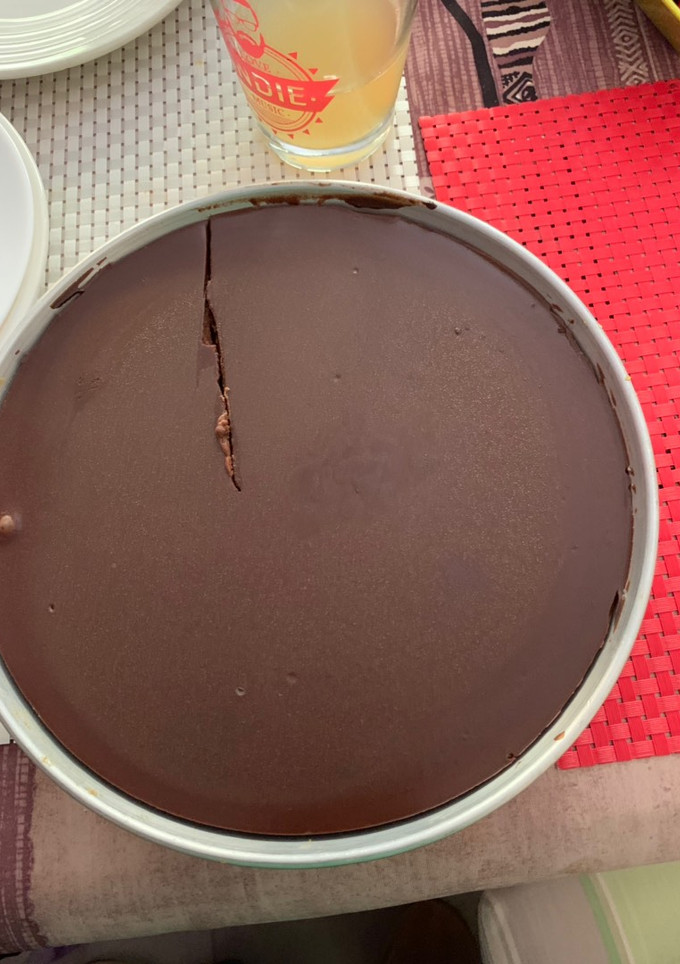 Una foto de Tarta fría de Colacao en Thermomix