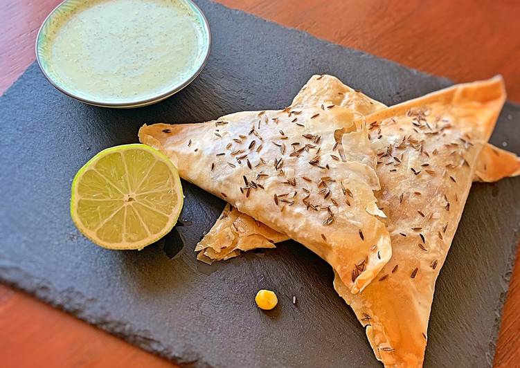 How to Prepare Sweet Corn and Feta Samosas in 22 Minutes at Home