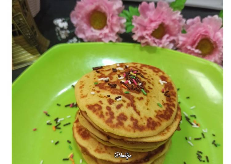 Cara membuat Pancake Nangka 🥞 , Bisa Manjain Lidah