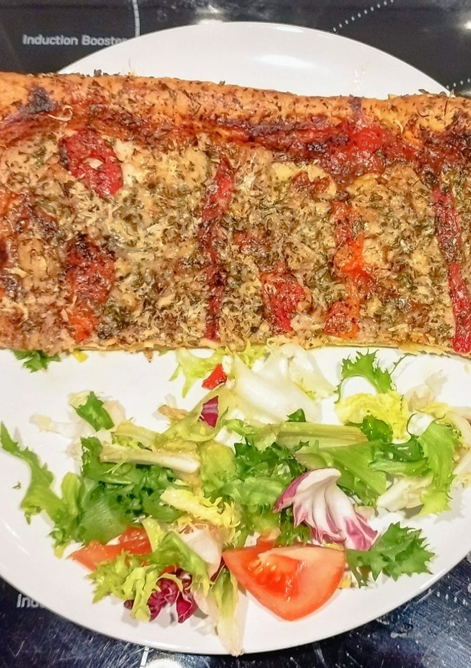 Una foto de "Pizza" Casera a mi manera