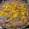 Orange Chocolate Tart (no sugar)