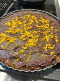 Orange Chocolate Tart (no sugar)