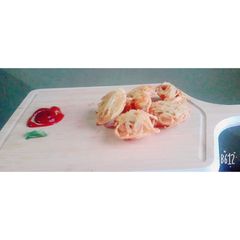 A picture of Lacha chicken pakora.