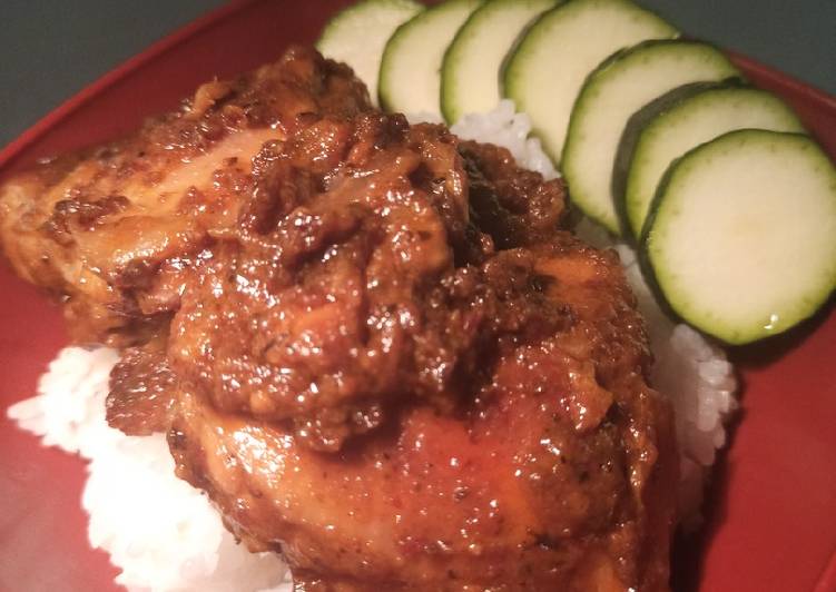 Resep @GURIH Ayam presto bumbu rujak | Bumbu Instan masakan harian