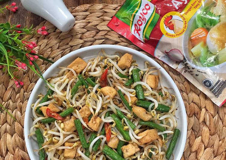 Tumis Tauge Kacang Panjang Terasi