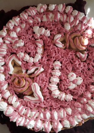 Una foto de Torta para mis hijitas por su cumple! 🎂🎉🎈🎊