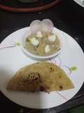 Paneer corn capsicums in white greavy