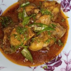 A picture of Chicken karahi.