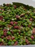 Guisantes con jamón