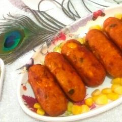 A picture of Sweet corn cutlets.