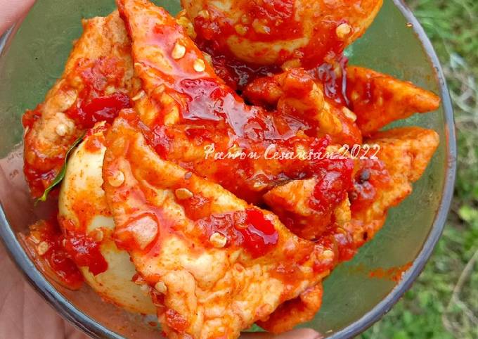 Balado Tahu Telur