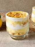 🥧🍋Lemon pie en vasito 🍋Postre fácil 🍋🥧#Singluten