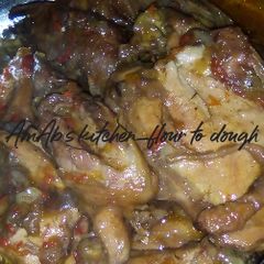 A picture of Chicken pepper soup.