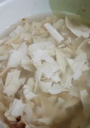 Foto resep Sop kembang tahu simple