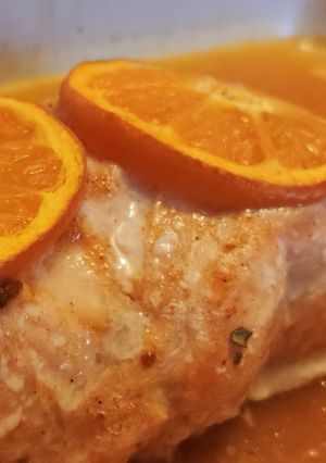 Une photo de ⭐⭐⭐Saumon tandoori healthy