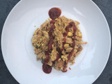Arroz chino con huevo