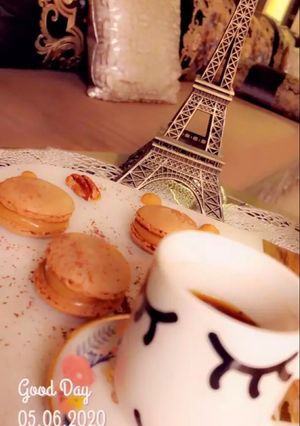 صورة لوصفة مكرون سهل وسريع على طريقتي 🤤♥️