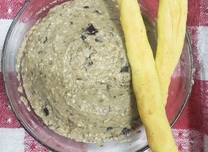 Una foto de Baba ganoush