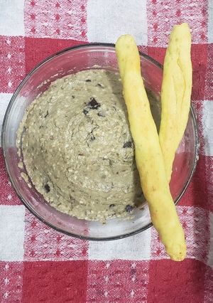 Una foto de Baba ganoush